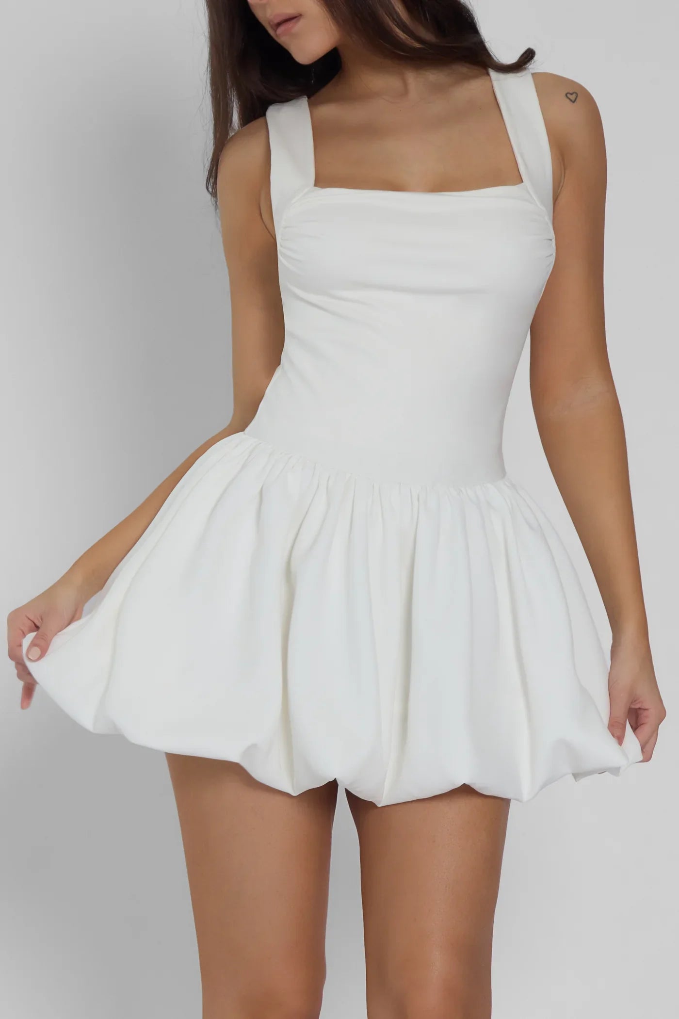 Geena Bubble Knit Mini Dress