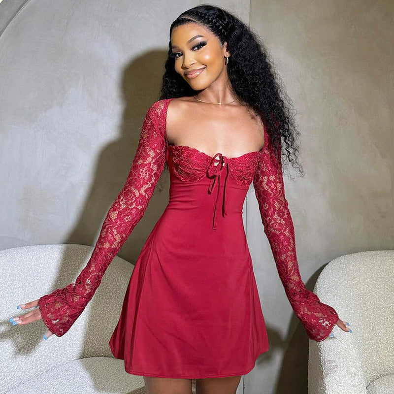 Sierra Lace Mini Dress
