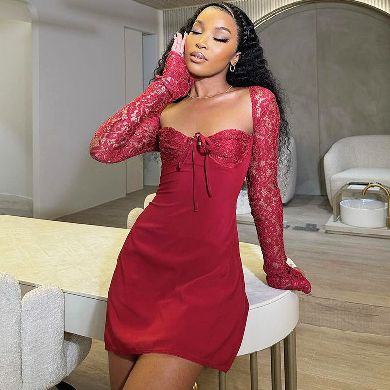 Sierra Lace Mini Dress